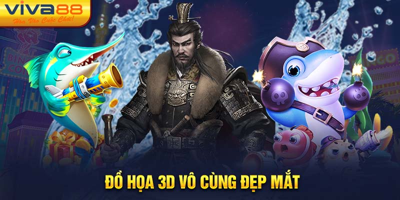 Đồ họa 3D vô cùng đẹp mắt